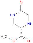 2-Piperazinecarboxylic acid, 5-oxo-, methyl ester, (2S)-
