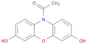 Ethanone, 1-(3,7-dihydroxy-10H-phenoxazin-10-yl)-