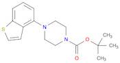1-Piperazinecarboxylic acid, 4-benzo[b]thien-4-yl-, 1,1-dimethylethyl ester