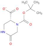 1,2-Piperazinedicarboxylic acid, 5-oxo-, 1-(1,1-dimethylethyl) ester, (2R)-