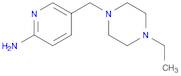2-Pyridinamine, 5-[(4-ethyl-1-piperazinyl)methyl]-