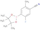 Benzonitrile, 5-fluoro-2-methyl-4-(4,4,5,5-tetramethyl-1,3,2-dioxaborolan-2-yl)-