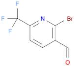 3-Pyridinecarboxaldehyde, 2-bromo-6-(trifluoromethyl)-