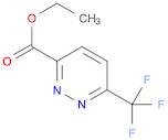 3-Pyridazinecarboxylic acid, 6-(trifluoromethyl)-, ethyl ester