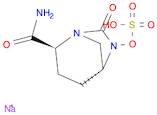 Sulfuric acid, mono[(1R,2S,5R)-2-(aminocarbonyl)-7-oxo-1,6-diazabicyclo[3.2.1]oct-6-yl] ester, sodium salt (1:1)