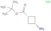 Cyclobutanecarboxylic acid, 3-amino-, 1,1-dimethylethyl ester, hydrochloride (1:1), cis-