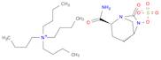 1-Butanaminium, N,N,N-tributyl-, (1R,2S,5R)-2-(aminocarbonyl)-7-oxo-1,6-diazabicyclo[3.2.1]oct-6-yl sulfate (1:1)