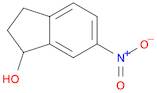 1H-Inden-1-ol, 2,3-dihydro-6-nitro-
