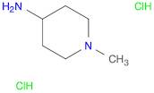 4-Piperidinamine, 1-methyl-, hydrochloride (1:2)