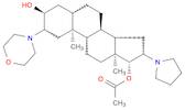 Androstane-3,17-diol, 2-(4-morpholinyl)-16-(1-pyrrolidinyl)-, 17-acetate, (2β,3α,5α,16β,17β)-