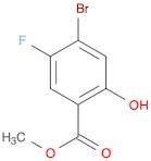 Benzoic acid, 4-bromo-5-fluoro-2-hydroxy-, methyl ester