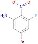 Benzenamine, 5-bromo-3-fluoro-2-nitro-