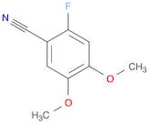Benzonitrile, 2-fluoro-4,5-dimethoxy-