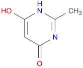 4(1H)-Pyrimidinone, 6-hydroxy-2-methyl-