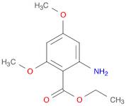 Benzoic acid, 2-amino-4,6-dimethoxy-, ethyl ester