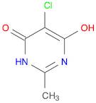 4(3H)-Pyrimidinone, 5-chloro-6-hydroxy-2-methyl-