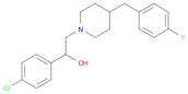 1-Piperidineethanol, α-(4-chlorophenyl)-4-[(4-fluorophenyl)methyl]-