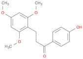 1-Propanone, 1-(4-hydroxyphenyl)-3-(2,4,6-trimethoxyphenyl)-