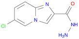 IMidazo[1,2-a]pyridine-2-carboxylic acid, 6-chloro-, hydrazide