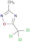 1,2,4-Oxadiazole, 3-methyl-5-(trichloromethyl)-