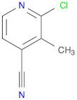 4-Pyridinecarbonitrile, 2-chloro-3-methyl-