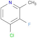 Pyridine, 4-chloro-3-fluoro-2-methyl-
