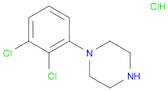 Piperazine, 1-(2,3-dichlorophenyl)-, hydrochloride (1:1)