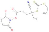 Pentanoic acid, 4-cyano-4-[[(ethylthio)thioxomethyl]thio]-, 2,5-dioxo-1-pyrrolidinyl ester