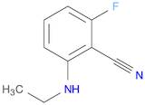Benzonitrile, 2-(ethylamino)-6-fluoro-