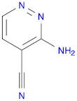 4-Pyridazinecarbonitrile, 3-amino-