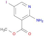 3-Pyridinecarboxylic acid, 2-amino-5-iodo-, methyl ester