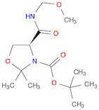 3-Oxazolidinecarboxylic acid, 4-[(methoxymethylamino)carbonyl]-2,2-dimethyl-, 1,1-dimethylethyl ...