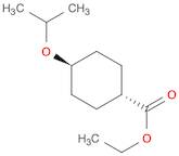 Cyclohexanecarboxylic acid, 4-(1-methylethoxy)-, ethyl ester, trans-