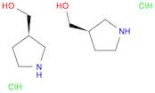 3-Pyrrolidinemethanol, hydrochloride (1:1), (3R)-