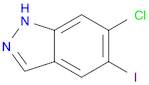 1H-Indazole, 6-chloro-5-iodo-