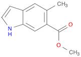 1H-Indole-6-carboxylic acid, 5-methyl-, methyl ester