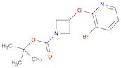 1-Azetidinecarboxylic acid, 3-[(3-bromo-2-pyridinyl)oxy]-, 1,1-dimethylethyl ester