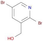 3-Pyridinemethanol, 2,5-dibromo-