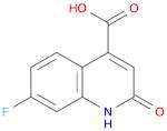 4-Quinolinecarboxylic acid, 7-fluoro-1,2-dihydro-2-oxo-