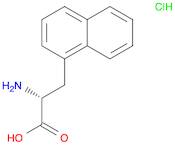 1-Naphthalenepropanoic acid, α-amino-, hydrochloride, (R)- (9CI)