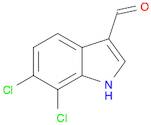 1H-Indole-3-carboxaldehyde, 6,7-dichloro-