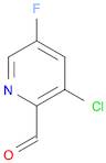 2-Pyridinecarboxaldehyde, 3-chloro-5-fluoro-