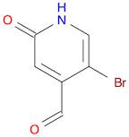 4-Pyridinecarboxaldehyde, 5-broMo-1,2-dihydro-2-oxo-