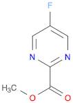 2-Pyrimidinecarboxylic acid, 5-fluoro-, methyl ester