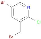 Pyridine, 5-bromo-3-(bromomethyl)-2-chloro-