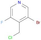 Pyridine, 3-bromo-4-(chloromethyl)-5-fluoro-
