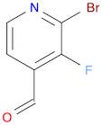 4-Pyridinecarboxaldehyde, 2-bromo-3-fluoro-