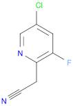 2-Pyridineacetonitrile, 5-chloro-3-fluoro-