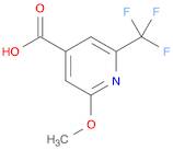 4-Pyridinecarboxylic acid, 2-methoxy-6-(trifluoromethyl)-