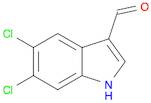 1H-Indole-3-carboxaldehyde, 5,6-dichloro-